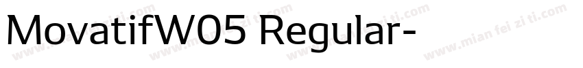 MovatifW05 Regular字体转换
